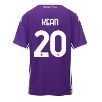 Billige Fotballdrakt Fiorentina Moise Kean #20 Replika Hjemmedrakt 2025-26 Kortermet